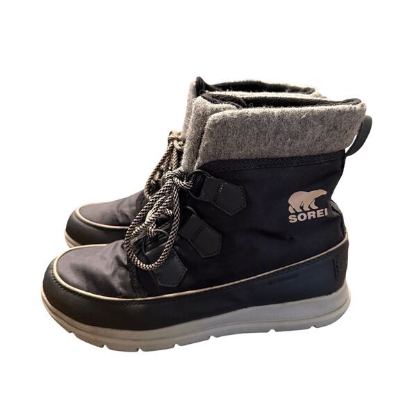 Sorel Womens Explorer 8 Carnival Waterproof Snow Boots Light Gray NL3421-026 - Picture 1 of 7